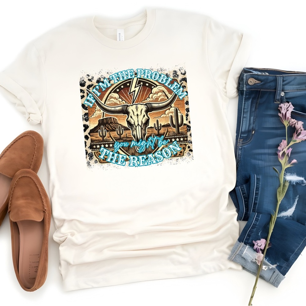 Morgan Wallen-Gildan Cream Graphic Tee - Short Sleeve